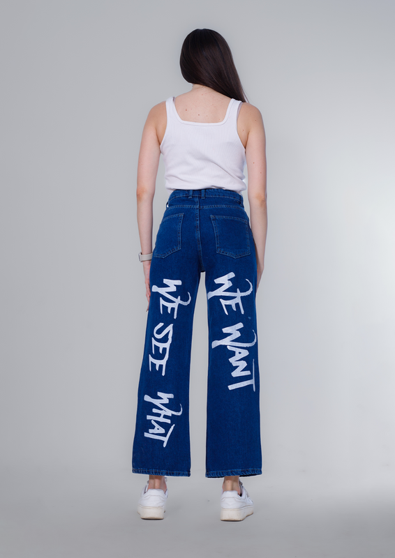 Kava Women - Flare - Cut -Back printed pants