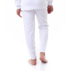 بنطلون أولاد ملابس داخلية بيضاء صلبة