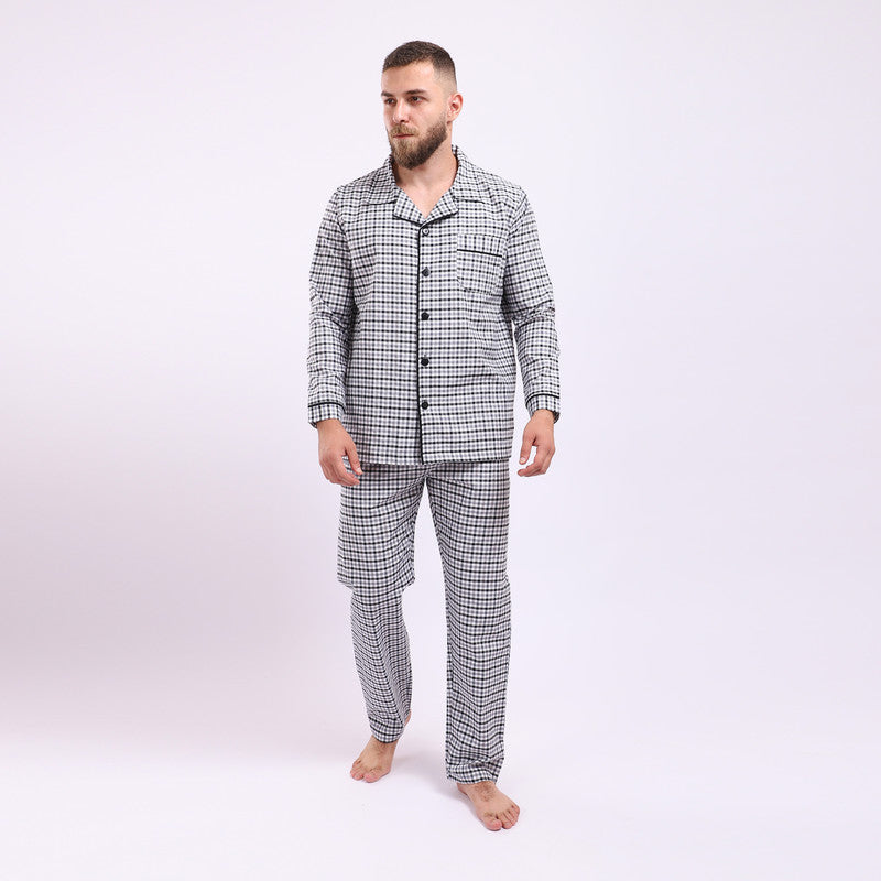 Classic Plaids Long Sleeves Pajama