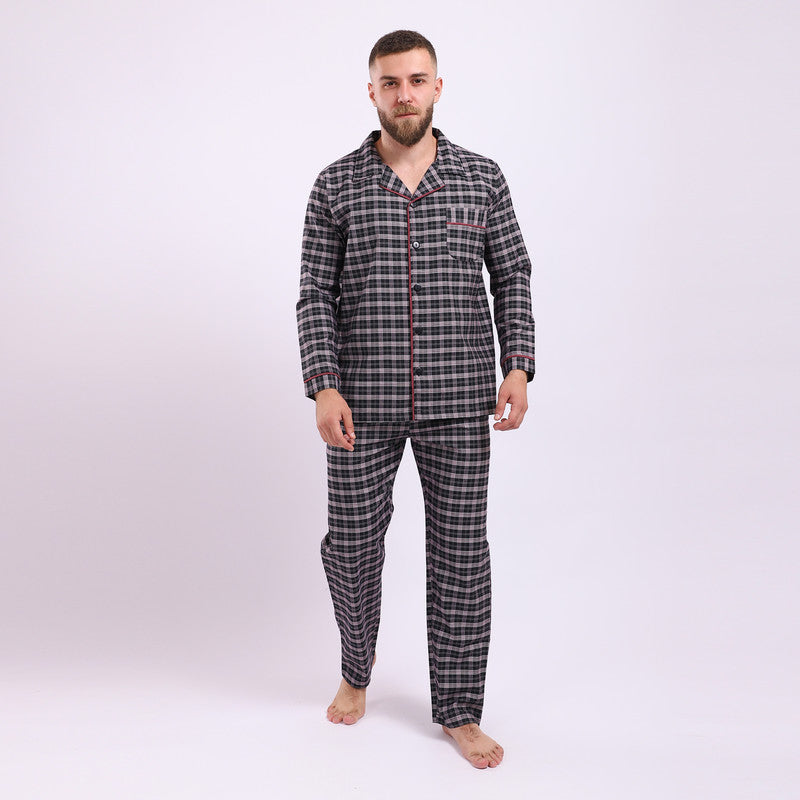 Classic Plaids Long Sleeves Pajama