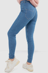 Women Skinny Jeans - Light Blue