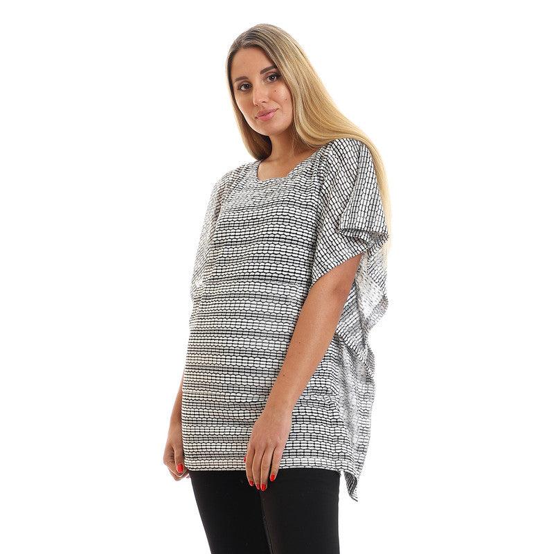 Kangaroo Pocket Short Sleeves Top