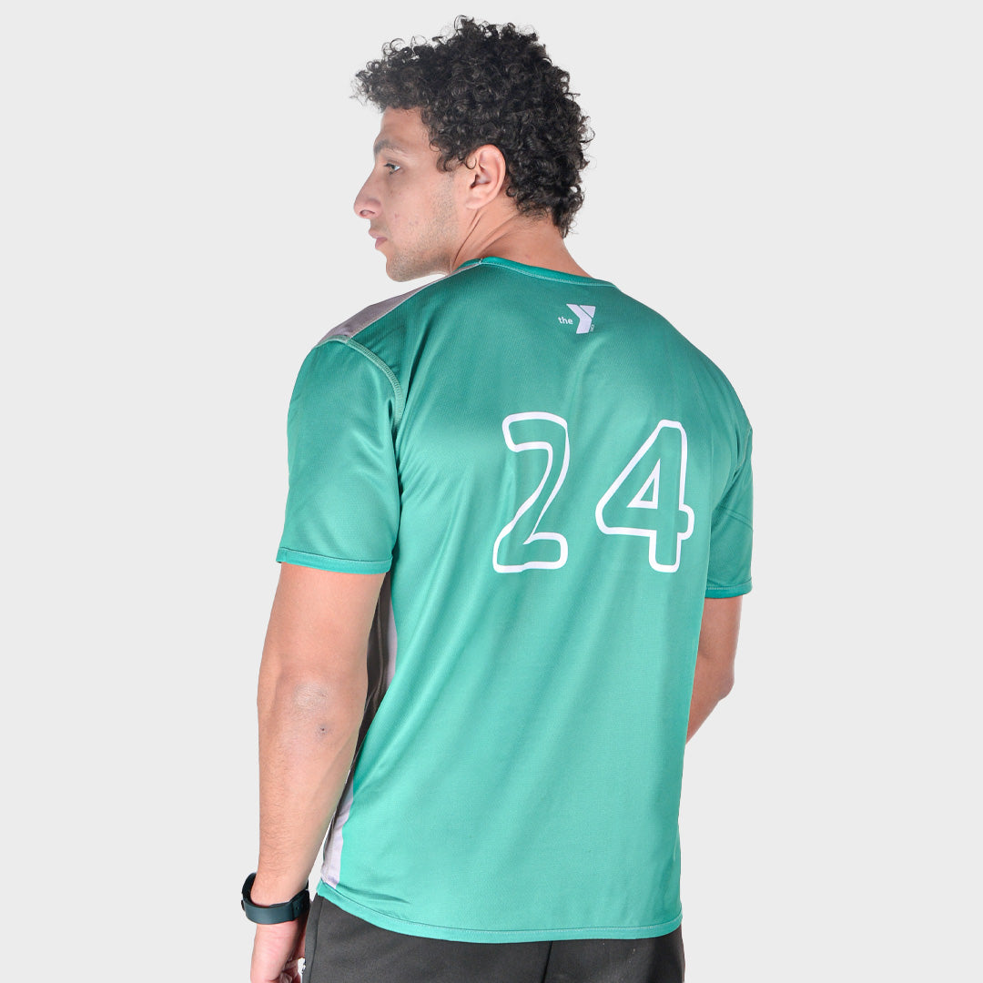 Men T-shirt Soccer Double Face- 24